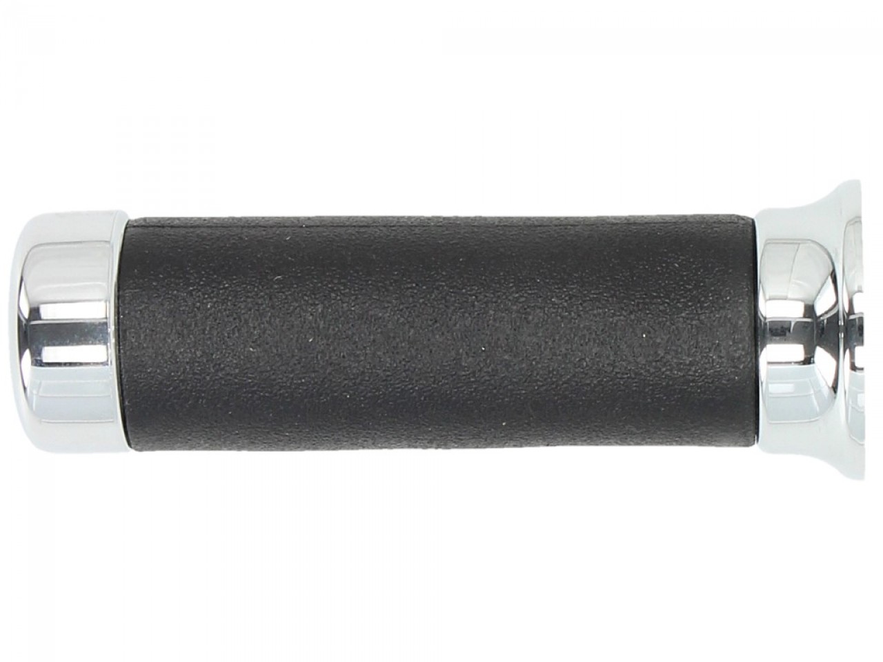Right-side rubber grip, black, for Vespa LXV 50-125