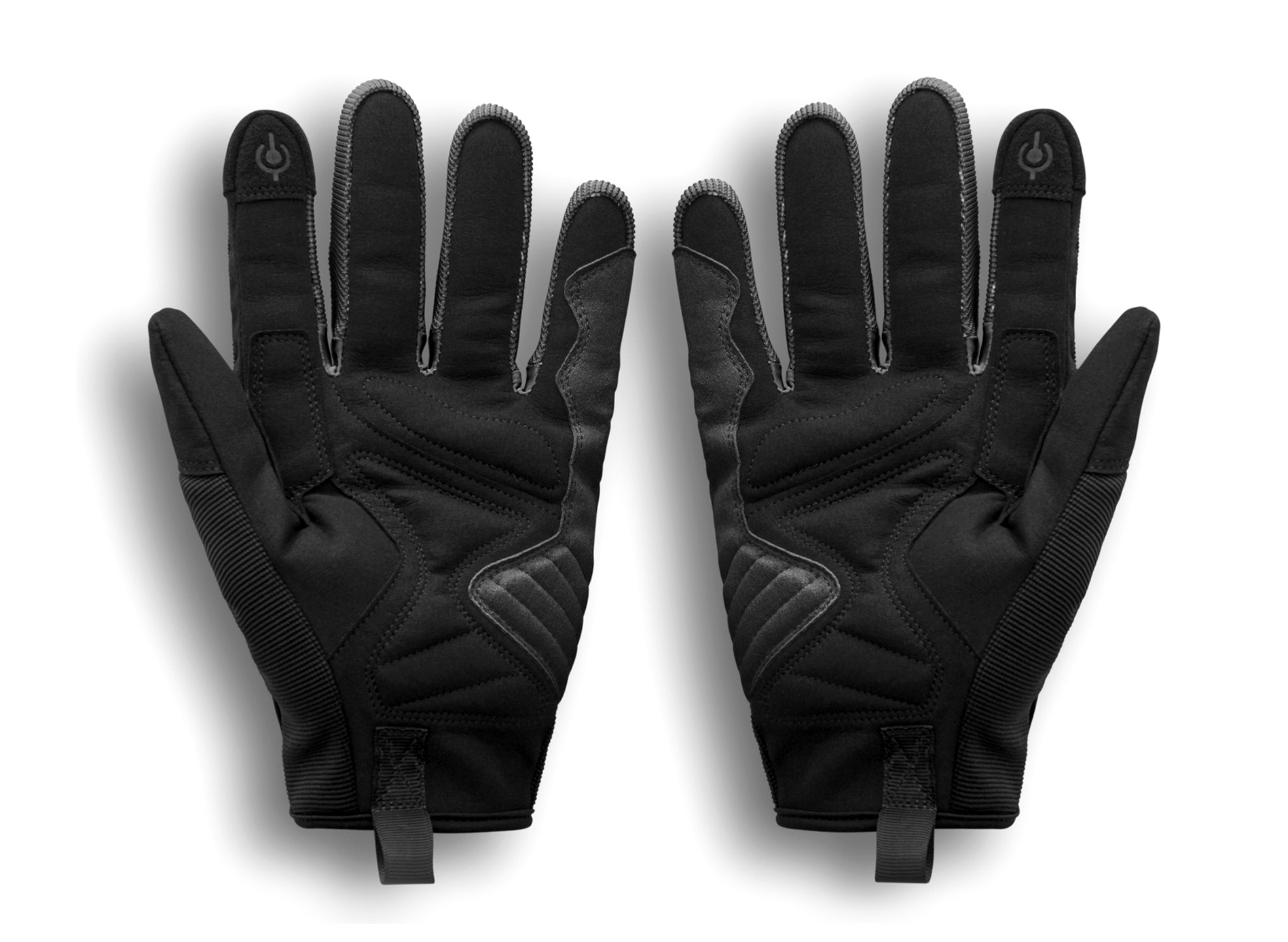 Vespa gloves black DEC