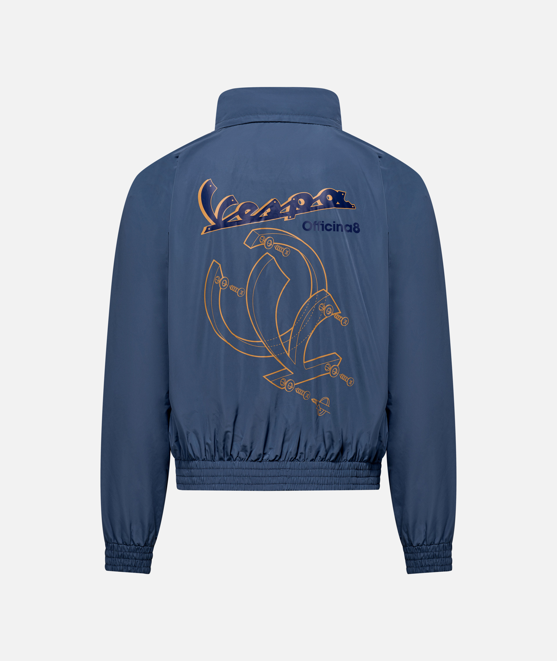 Vespa windbreaker Officina 8 blue