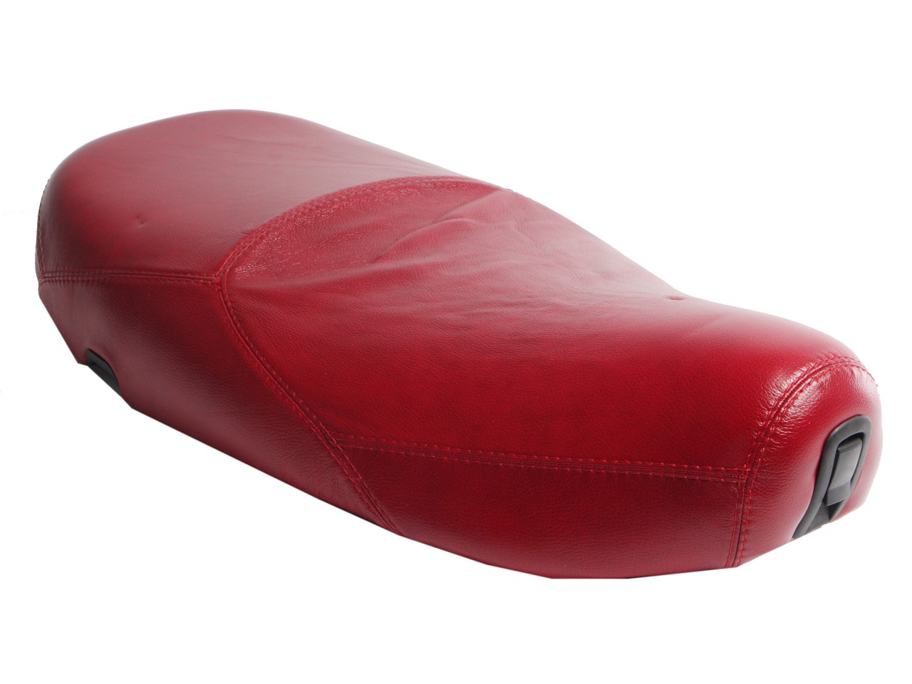 Vespa seat real leather red for LX 50-150cc Touring, ET2/ET4 /LX/LXV/S 50-150cc-