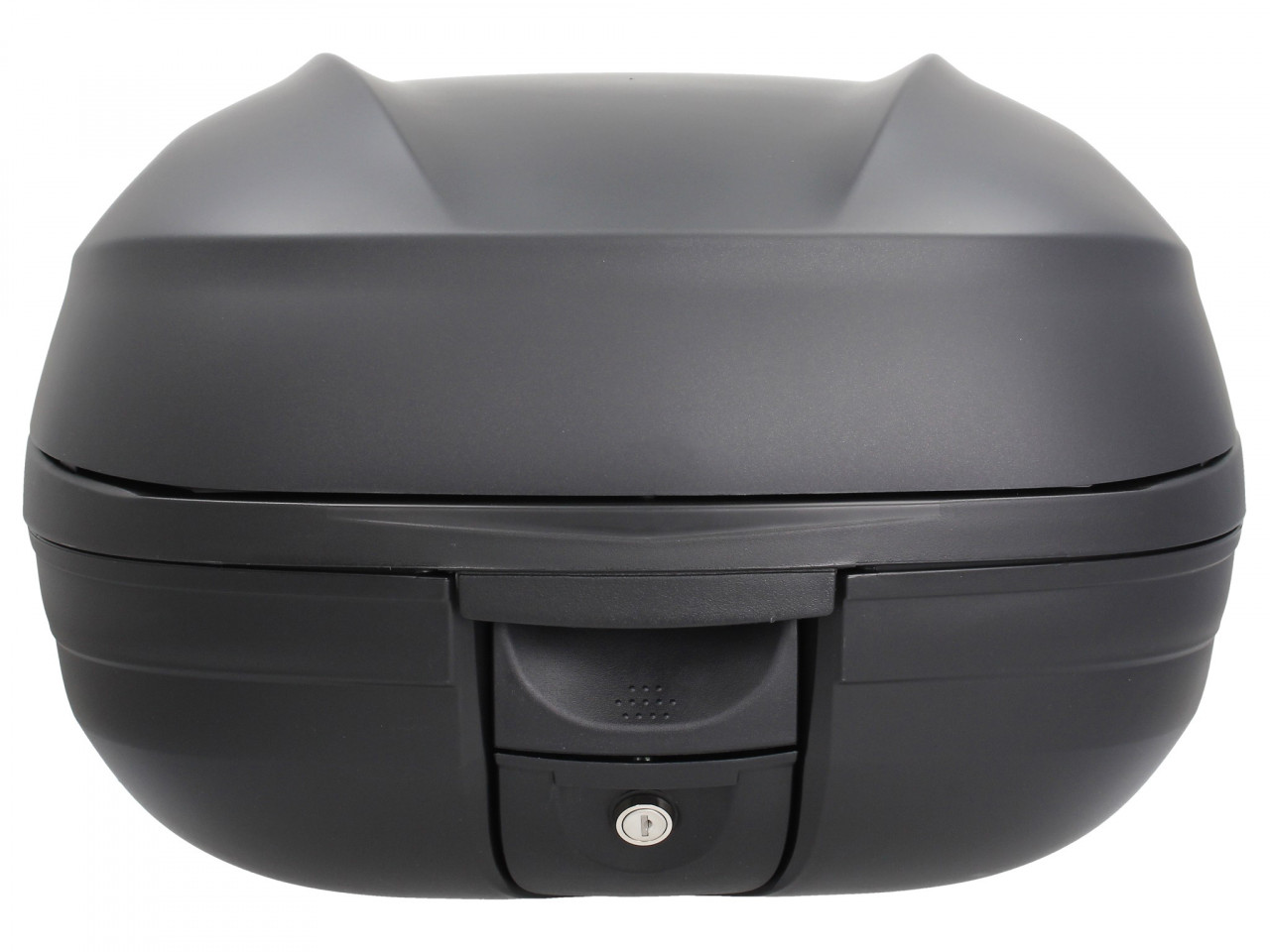 Top Case Kit (incl. mounting plate), 37 l, black matt for Piaggio MP3 125 / 300 / Sport HPE