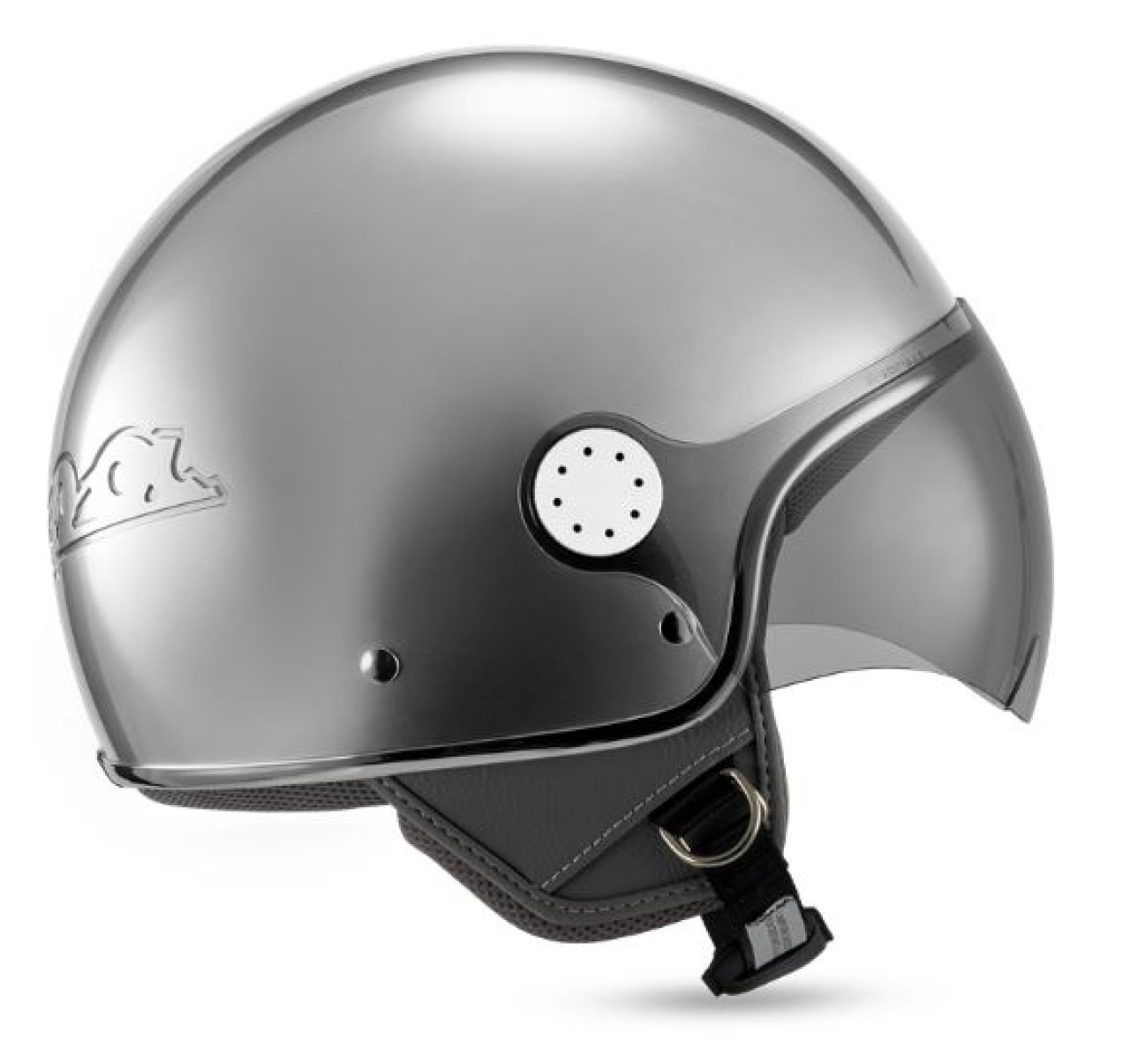 Vespa jet helmet Visor 4.0 DEC Blade silver matt