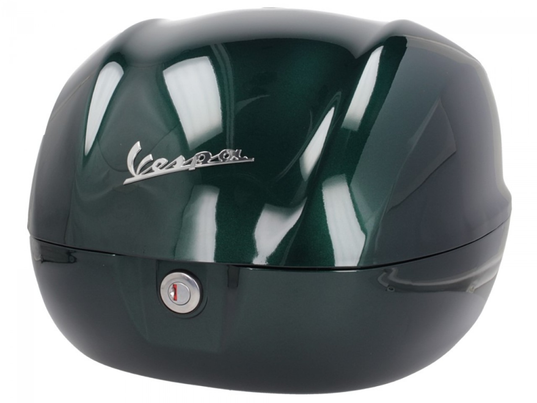Original topcase 32 l. for Vespa Primavera / Sprint / GTS Racing 60s Verde Bosco 349/A