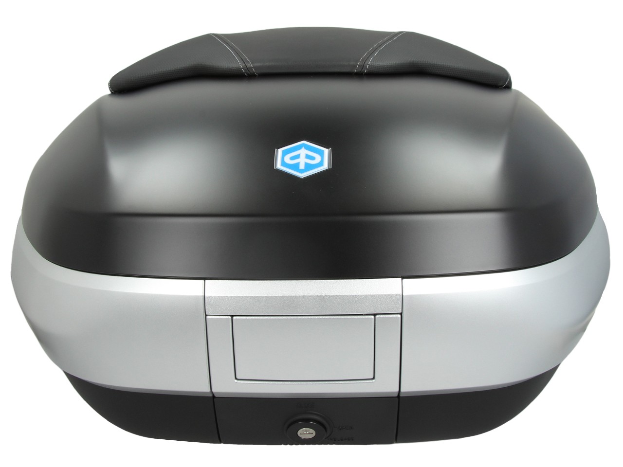 Top Case 50 l, black (NO_black matt 93/B) for Piaggio MP3 400 / 500 HPE 2020-2021