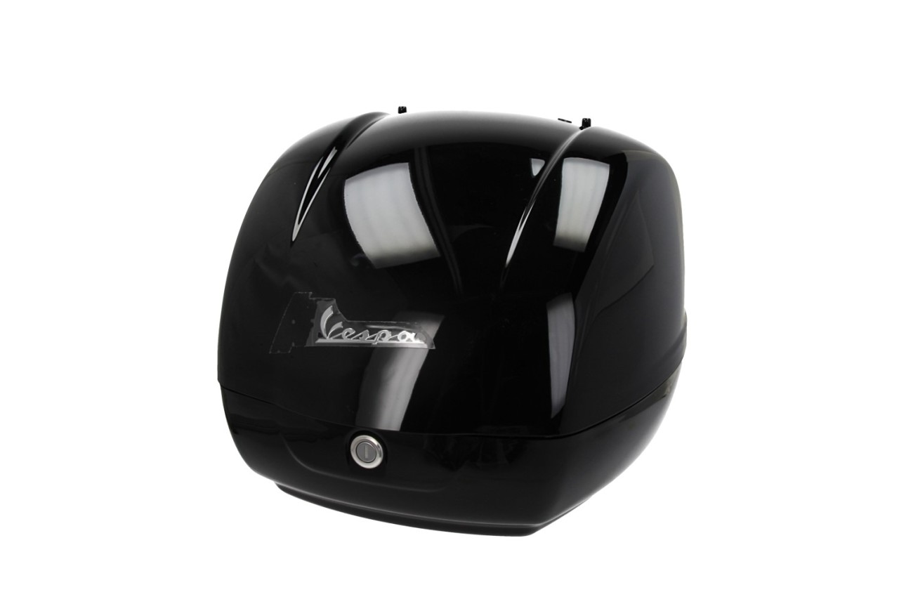 Original topcase for Vespa GTS Super - black glossy 094 2022-