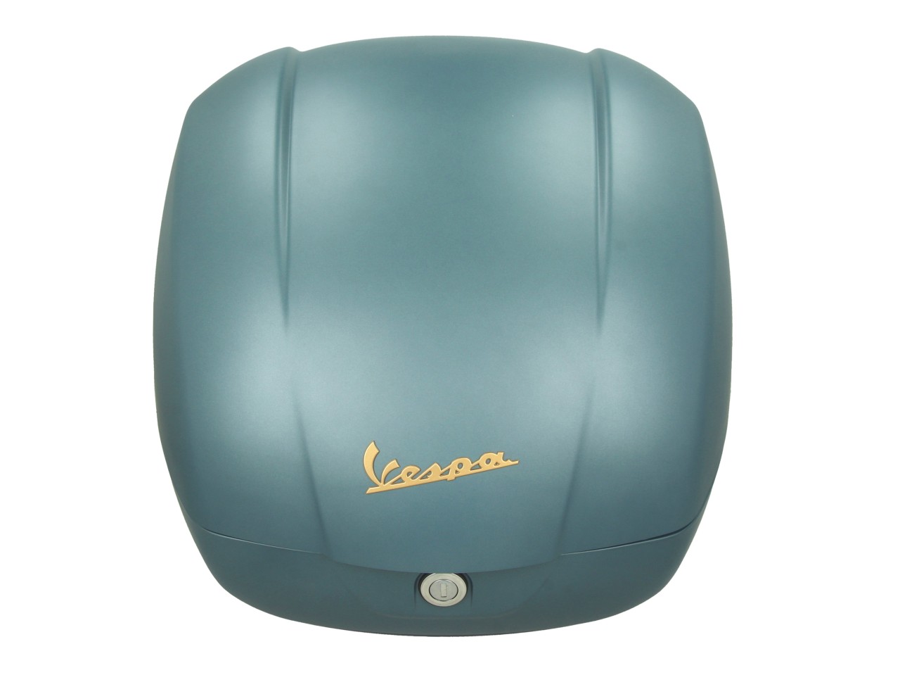 Vespa 36L Top Case, Blue, without Back Pad, Blue Officina 8 (D31)