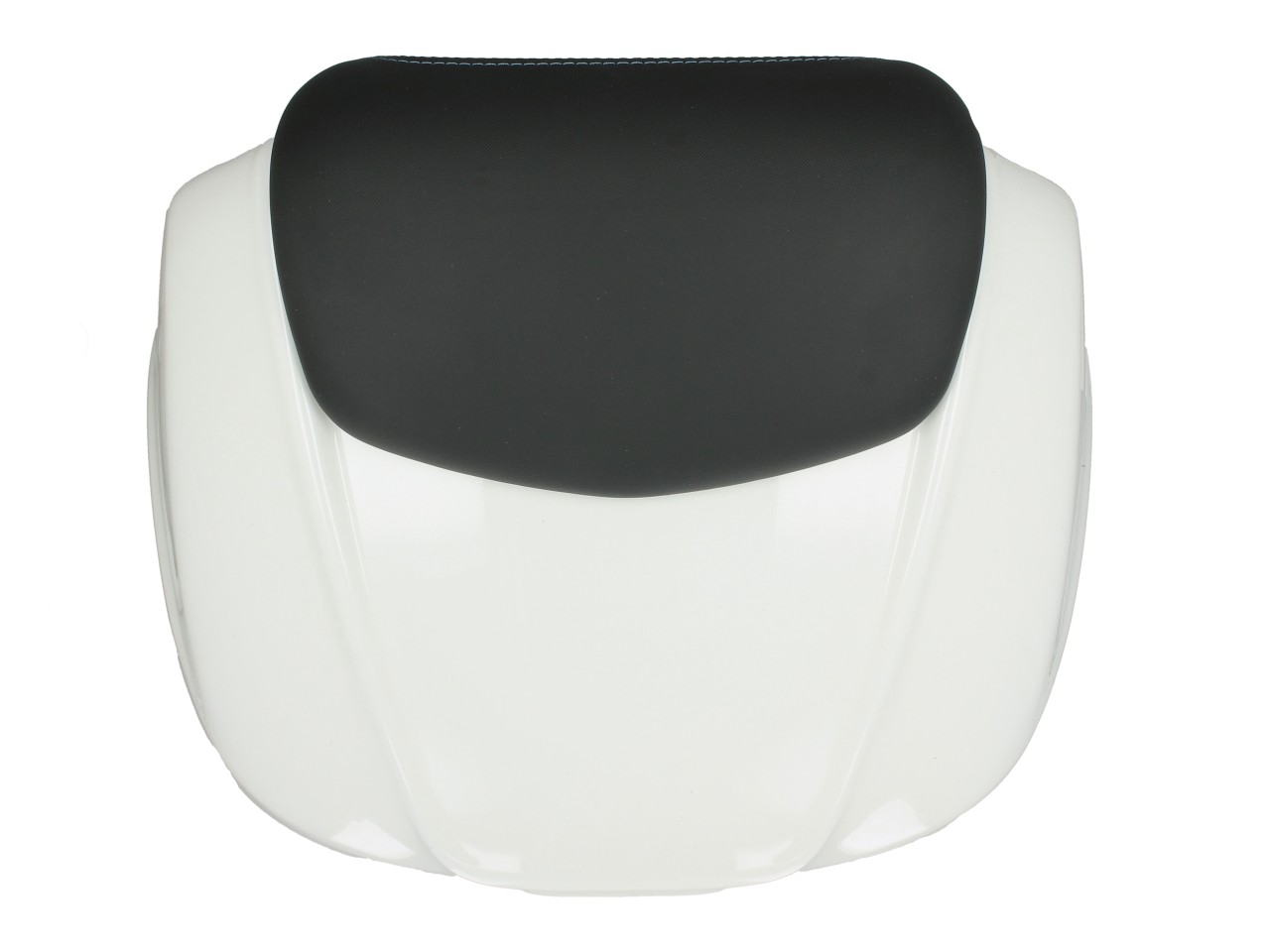 37L Top Case with Backrest for Piaggio MP3 HPE Maxi 400 Sport (2024) - montebianco 544