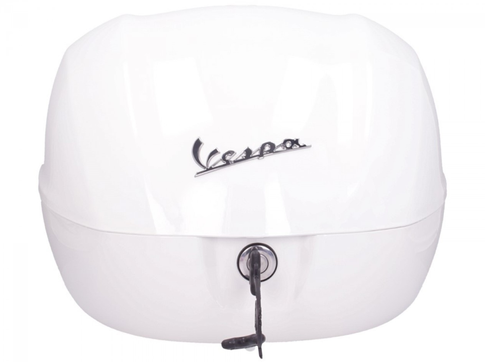 Vespa Top Case 32L, Gloss White 544, without backrest