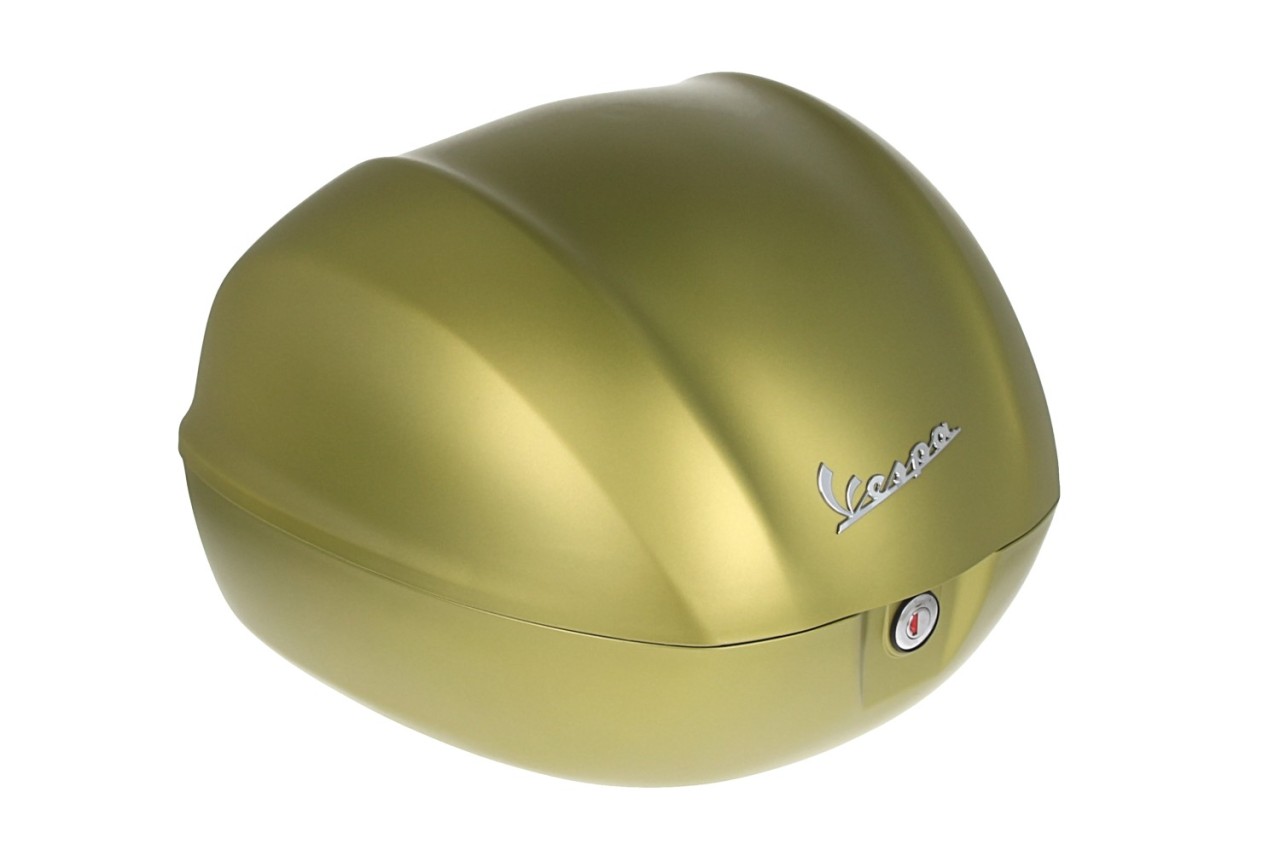 Vespa 32L Top Case, Matte Green V03, Without Backrest