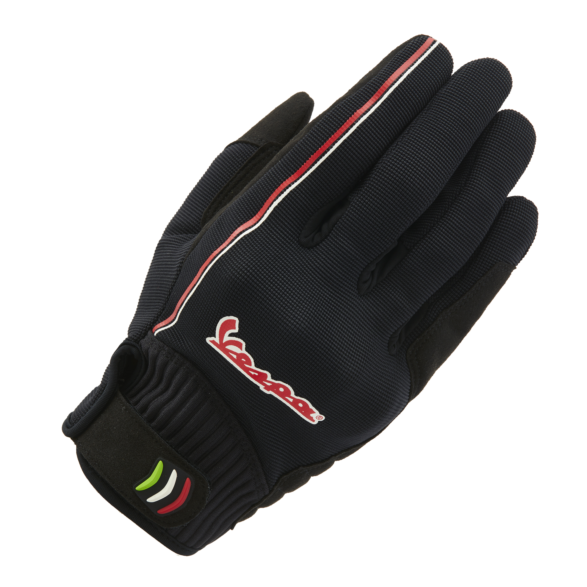 Vespa Gloves Modernist textile blue