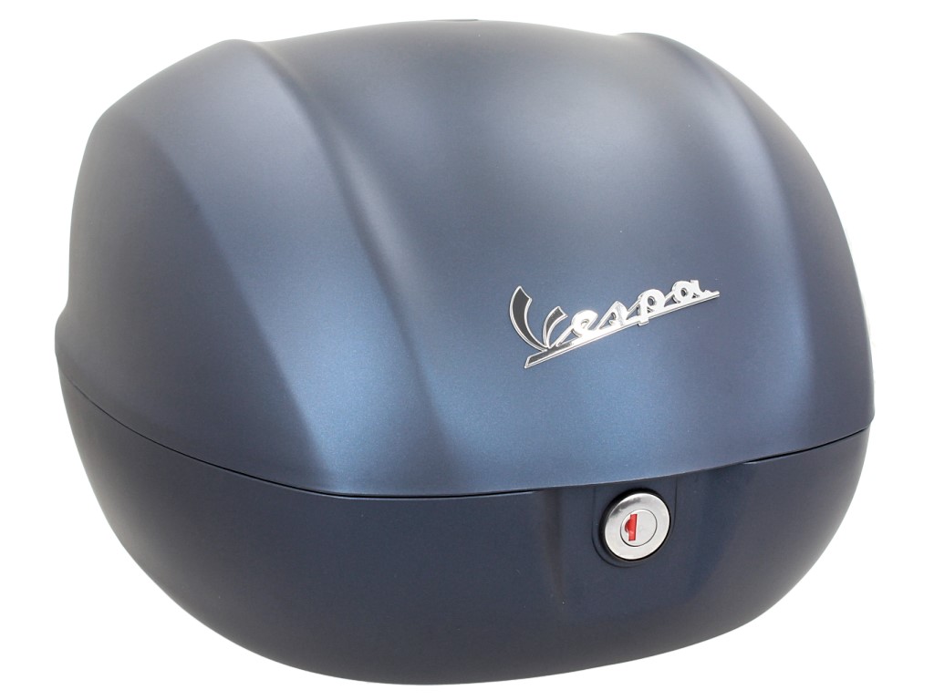 Original topcase 32 l. for Vespa Primavera blue matt 282/A