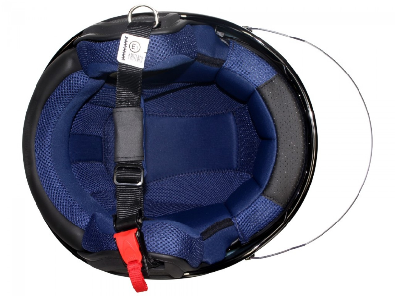 Piaggio PJ jet helmet blue