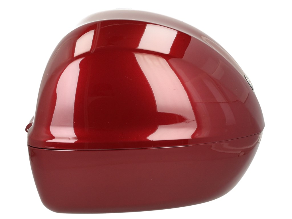 Vespa Top Case 32L, Glossy Red, 880/A, without backrest
