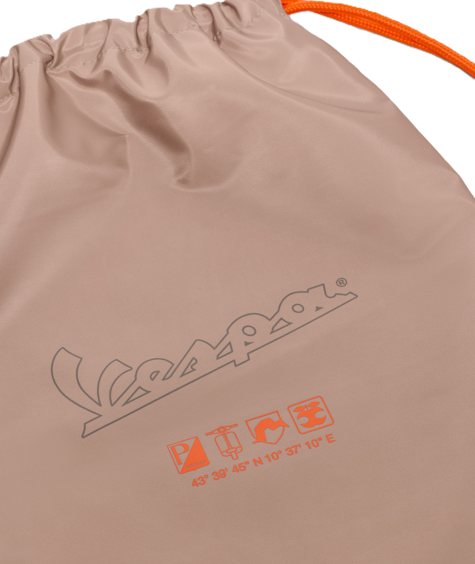 Vespa Nomad Beige Gym Bag/Backpack from the DEC Collection