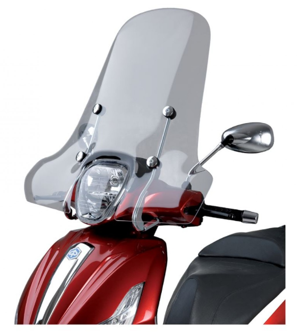 Windshield complete for Beverly original Piaggio
