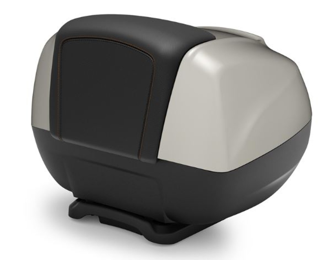 37L Top Case with Backrest for Piaggio MP3 HPE RST 530 Exclusive (2022)  - Matt Cloud Gray G07