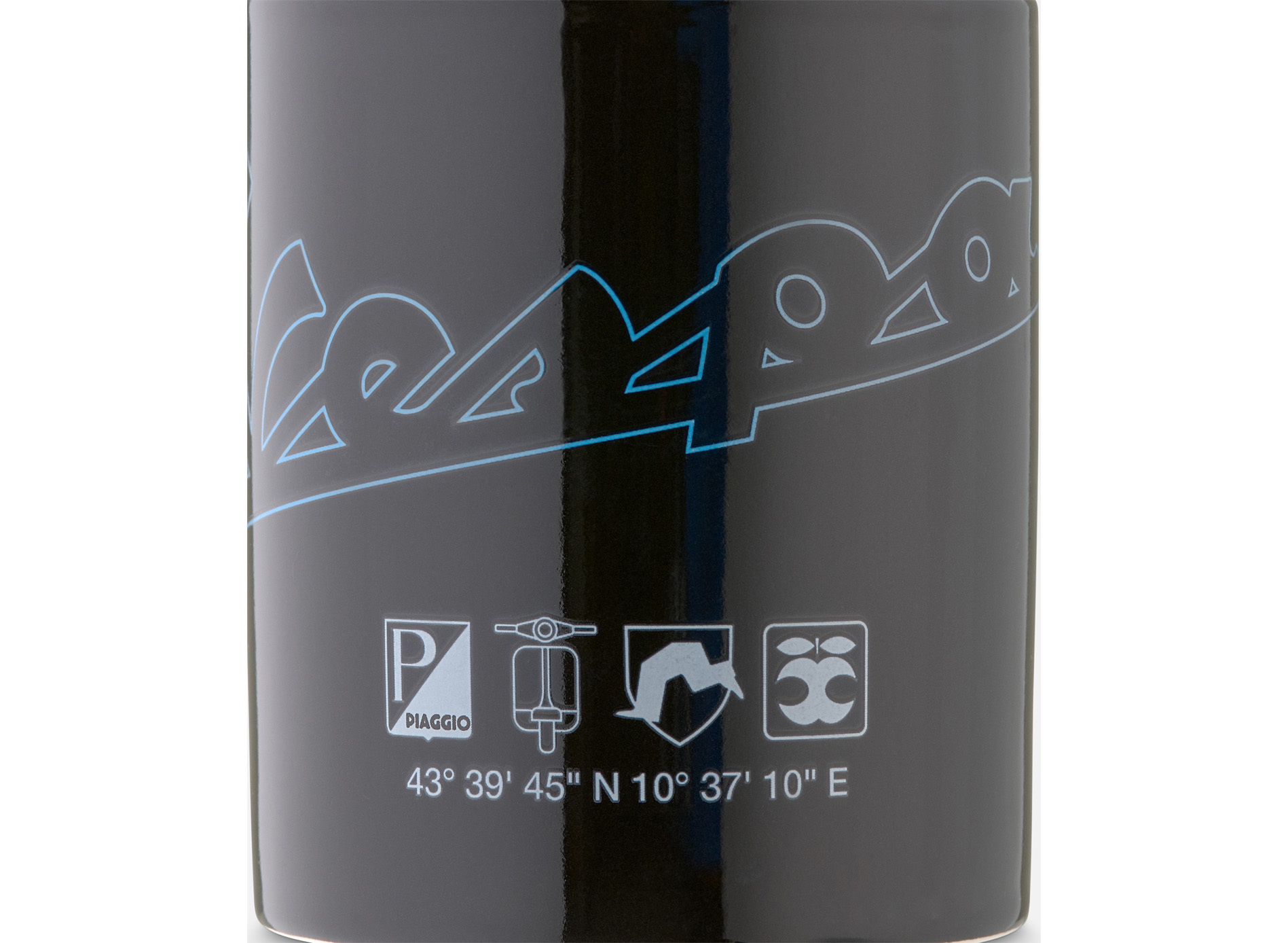 Vespa mug black