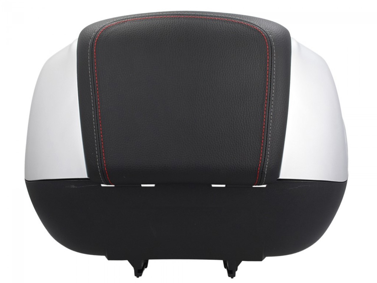 37L Top Case with Backrest for Piaggio Beverly Sport 300/350 (16-20) - Matte Gray 760/B