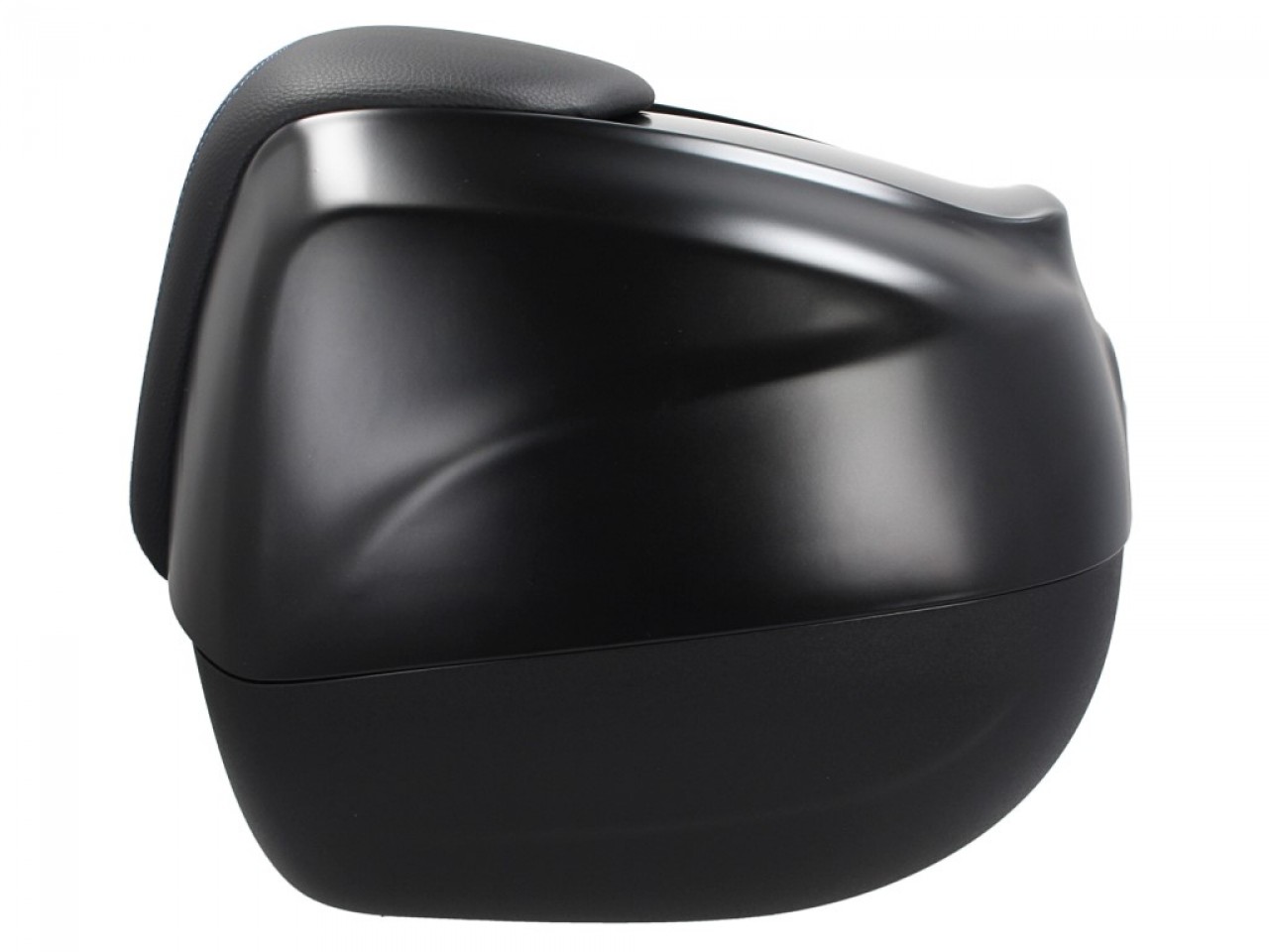 Topcase 37L for Beverly Original Piaggio - NERO CARBONIO (POLICE) 93/B