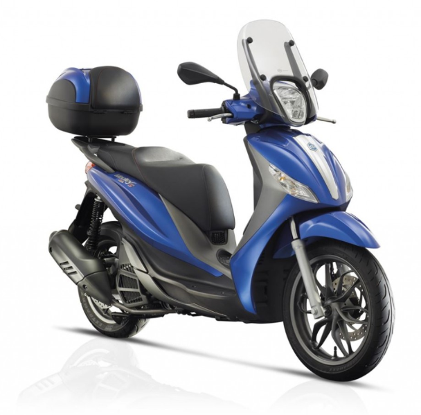 Sport windshield complete, transparent for Medley Original Piaggio