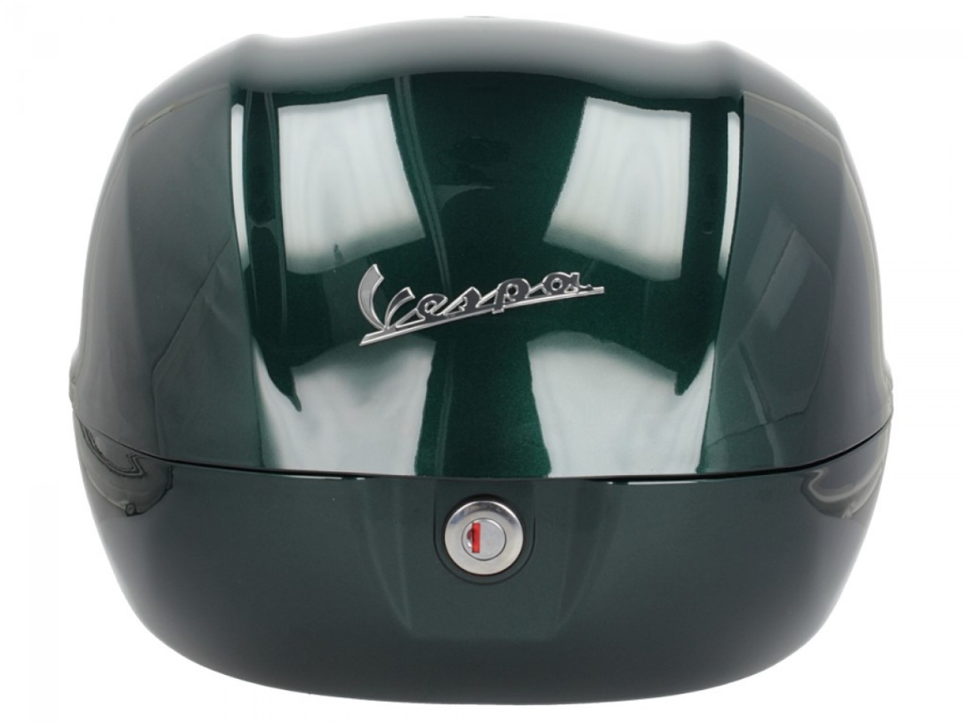 Original topcase 32 l. for Vespa Primavera / Sprint / GTS Racing 60s Verde Bosco 349/A
