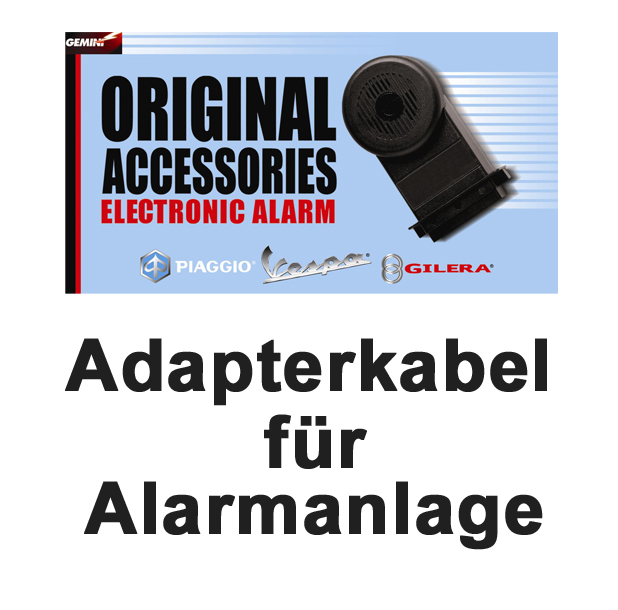 Adapter cable alarm system E-Lux / E-1 up to 50ccm