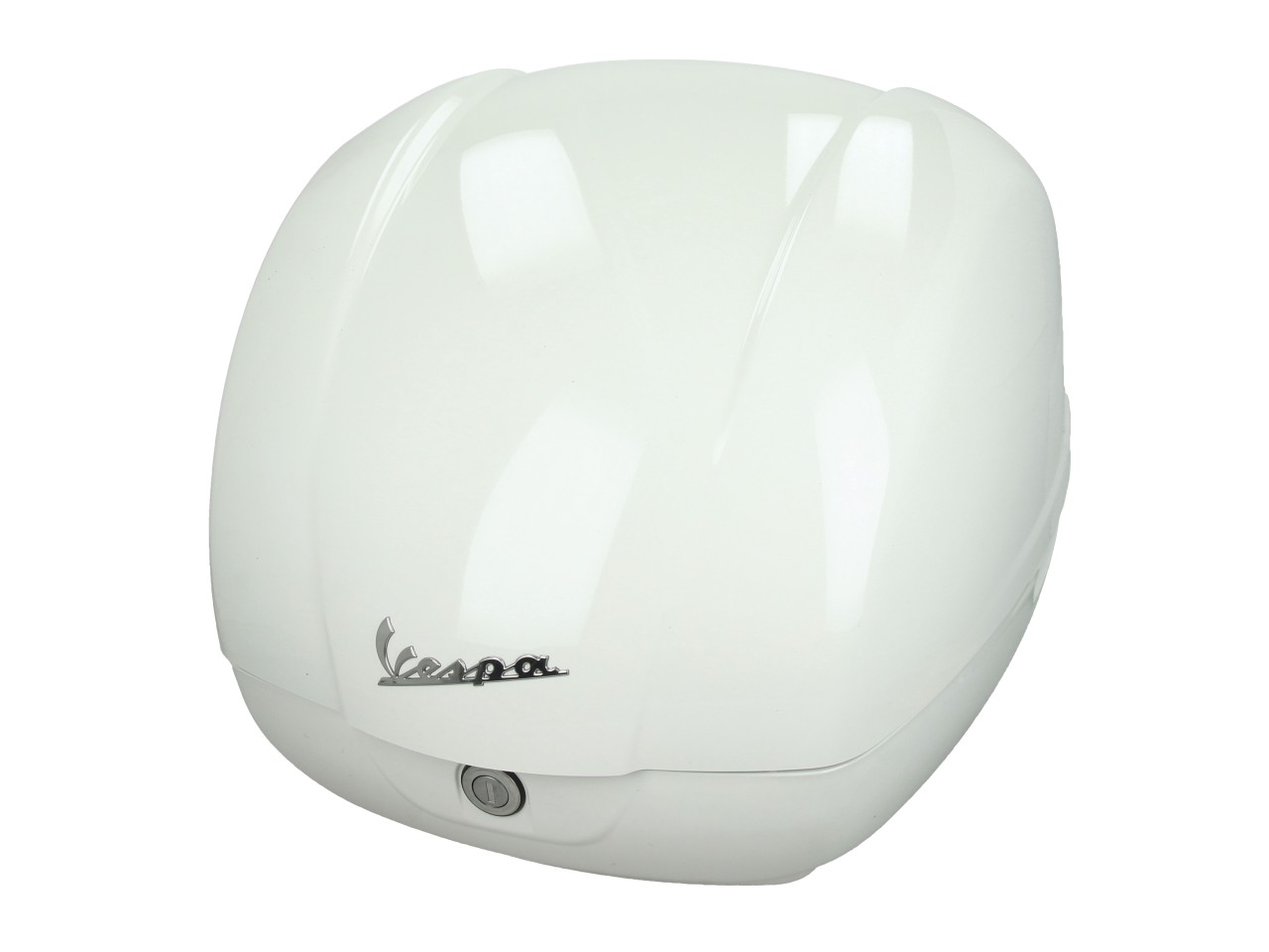 Genuine 36L White Top Case B04 for Vespa GTS 125/310 and GTV 310