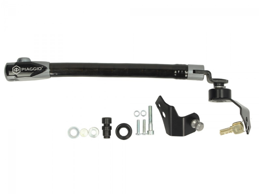 Anti-theft device (seat - handlebar) reinforced for Liberty original Piaggio