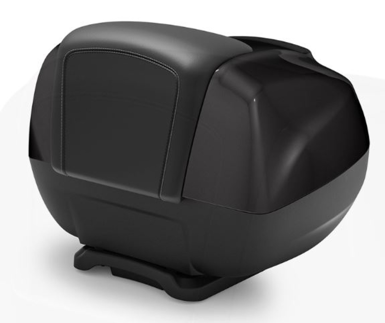 37L Top Case with Backrest for Piaggio MP3 HPE RST 400 Classic (2022) - nero cosmo 98/A