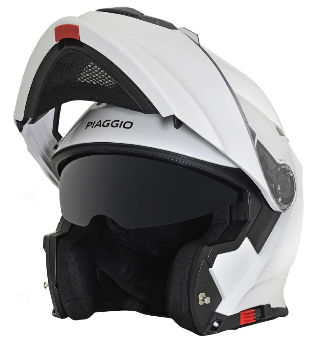 Piaggio modular helmet white
