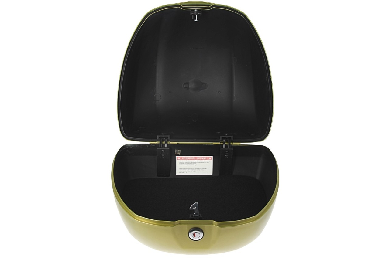 Vespa 32L Top Case, Matte Green V03, Without Backrest