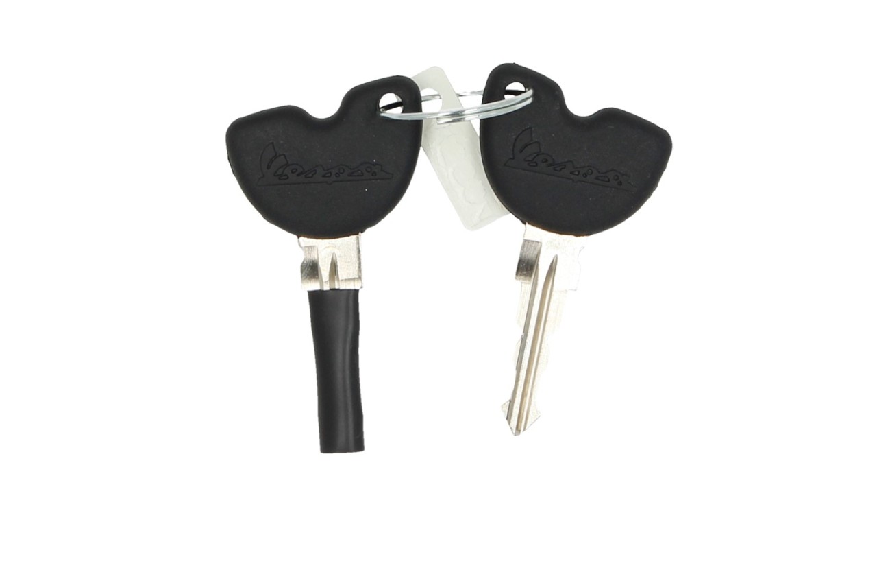 Original topcase for Vespa GTS Super - black glossy 094 2022-