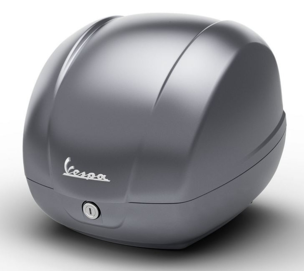 Genuine 36L Top Case, Matte Gray 707/C, for Vespa GTS 125/310 and GTV 310