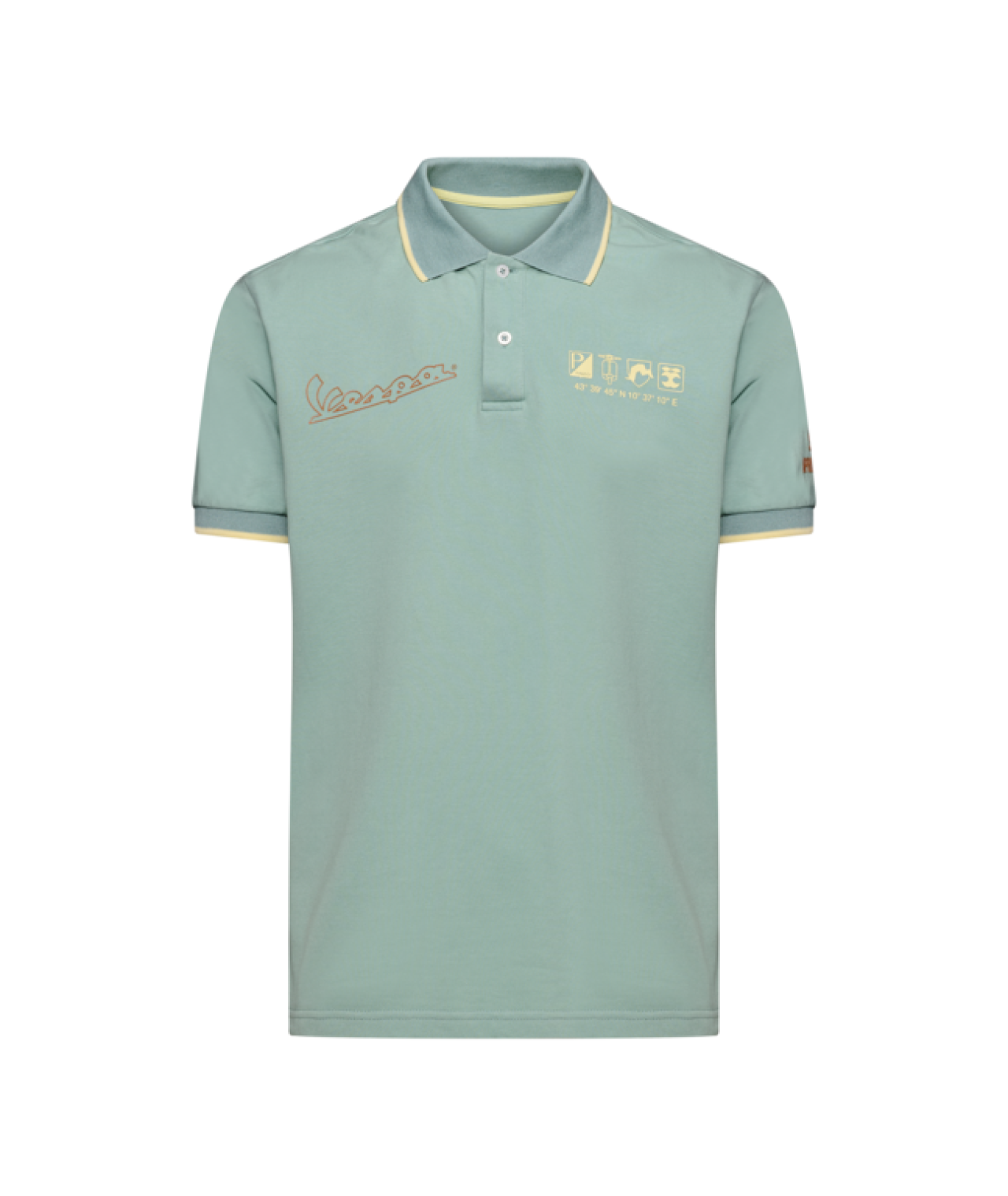 Vespa Polo Shirt, Origin Green, DEC Collection