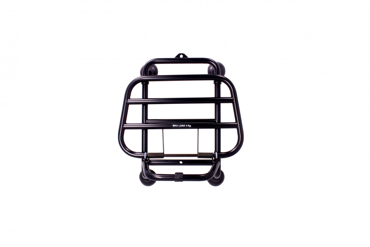 Original Vespa GTS / GTV / HPE luggage rack front, black from year 2019- 1B007202
