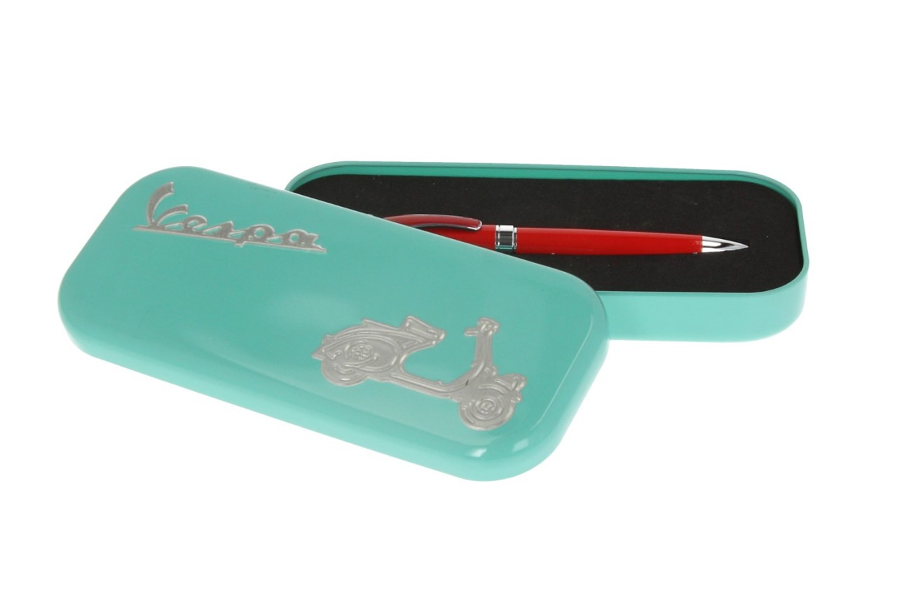Vespa ball pen, red