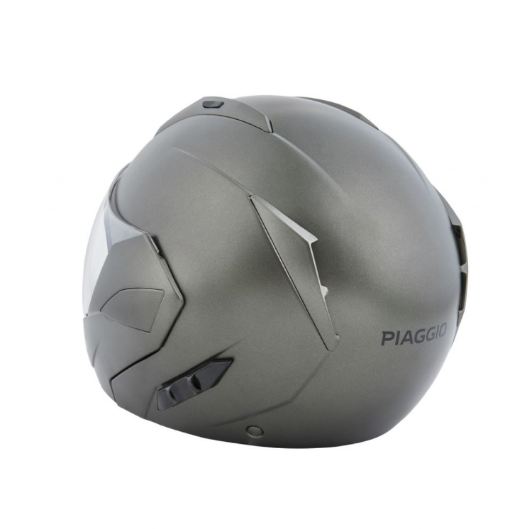 Piaggio modular helmet green