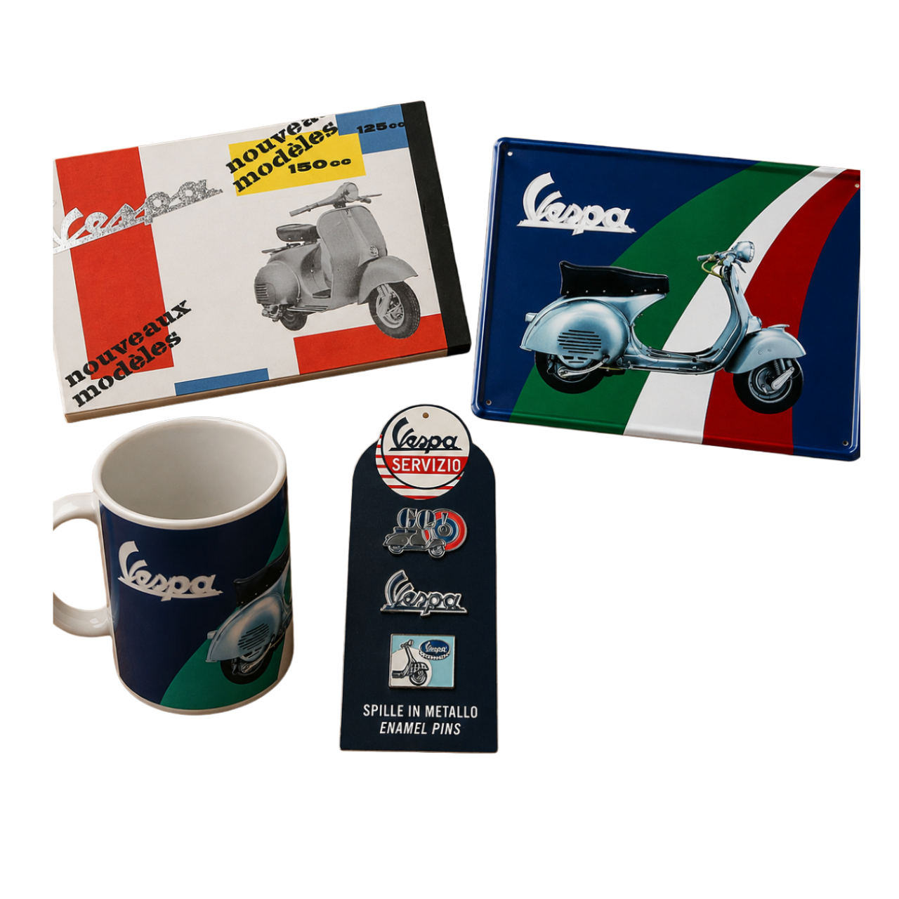 Vespa Merchandise Pack: Italian Classics