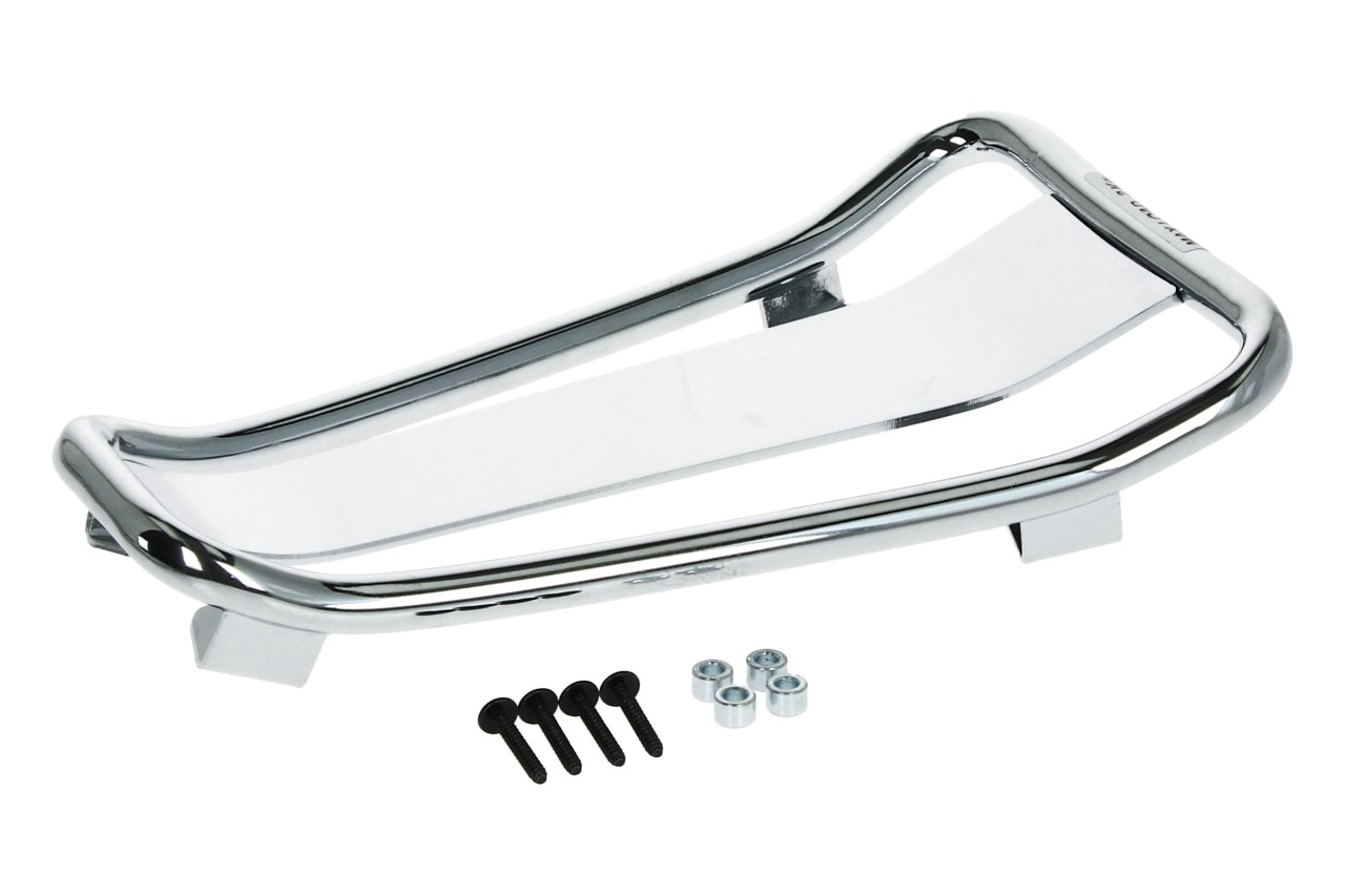 Chrome tunnel carrier for Vespa Primavera / Sprint Elettrica (24-)