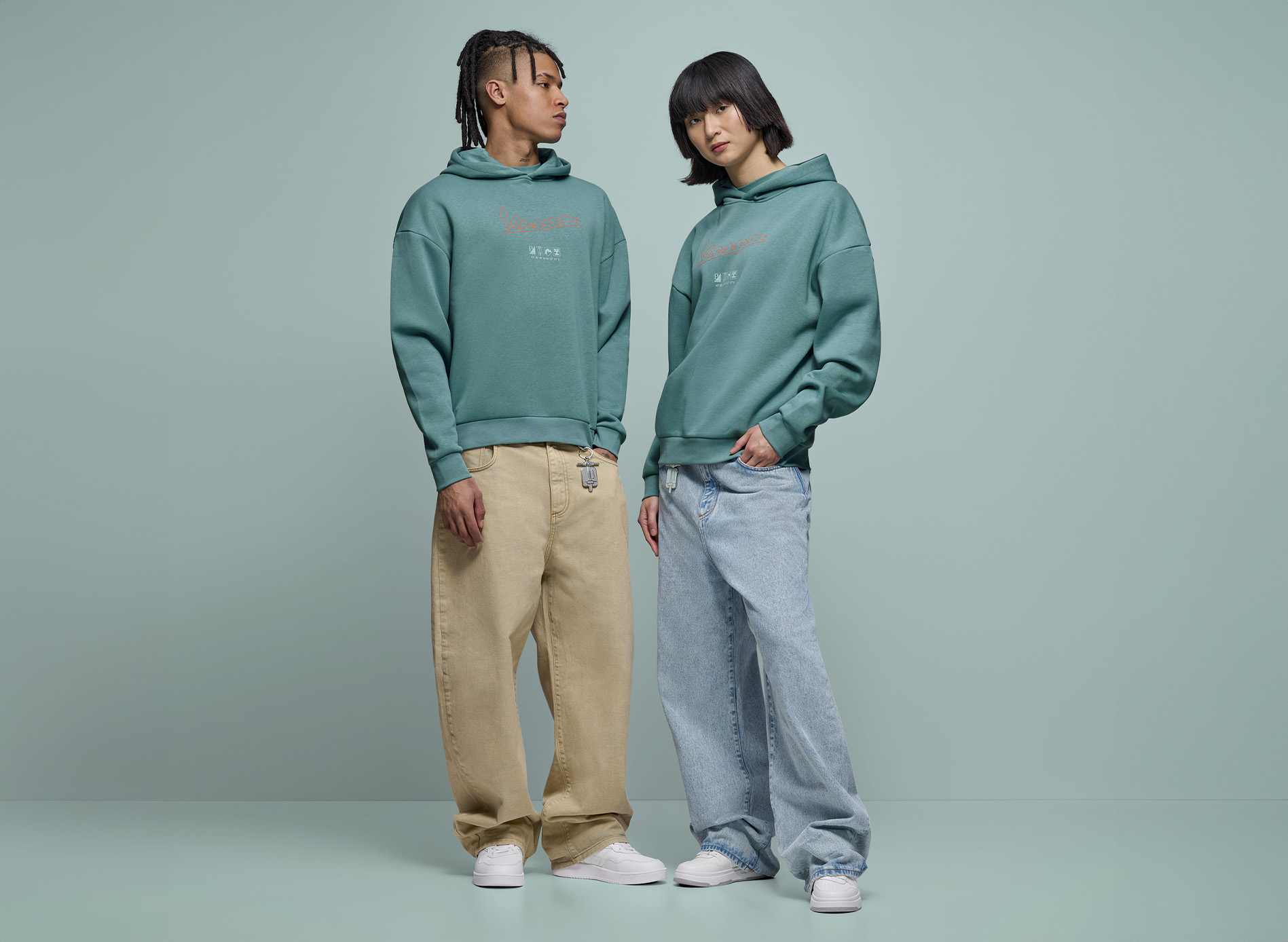 Vespa Hoodie Soul green DEC collection