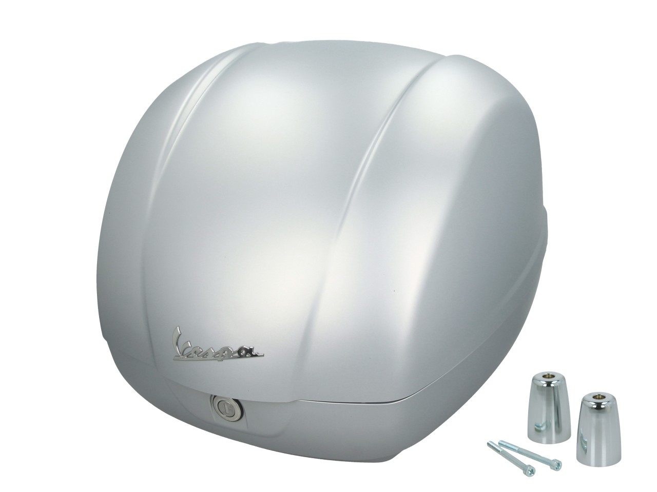 Genuine 36L Light Gray G23 Top Case for Vespa GTS 125/310 and GTV 310