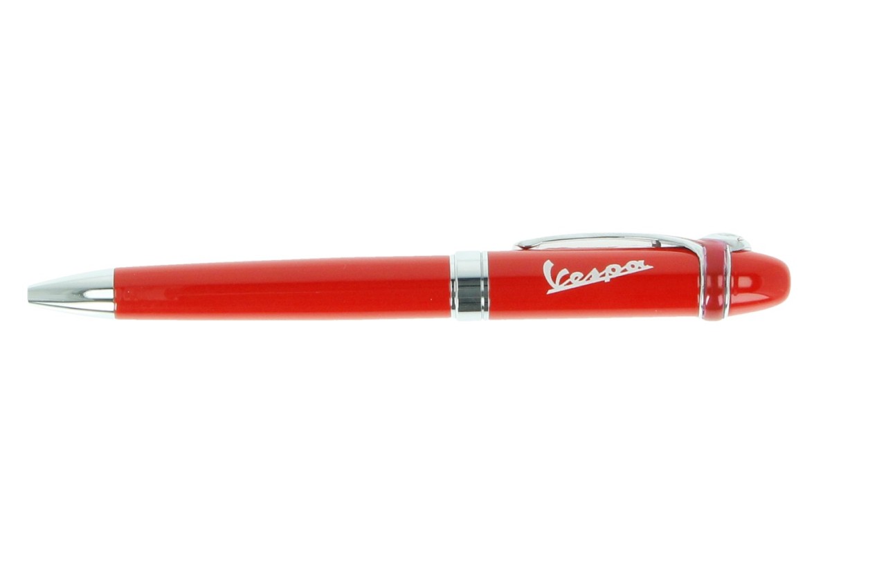 Vespa ball pen, red