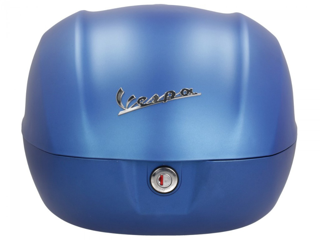 Original top case for Vespa Sprint Blue Matt Vivace 297/A