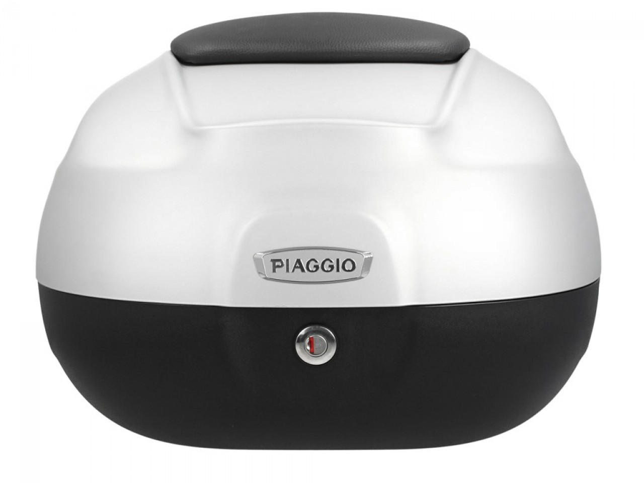 37L Top Case with Backrest for Piaggio Beverly Sport 300/350 (16-20) - Matte Gray 760/B