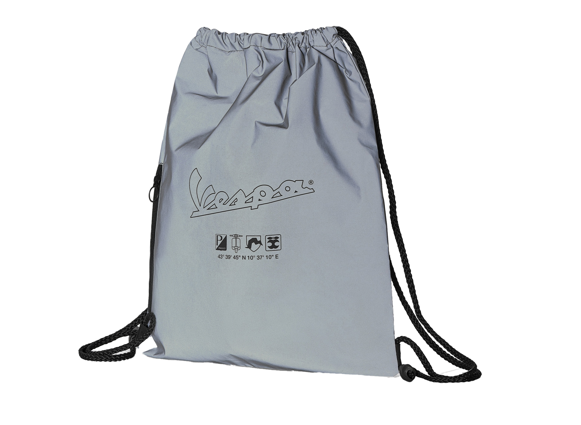 Vespa Blade Gray Gym Bag/Backpack from the DEC Collection
