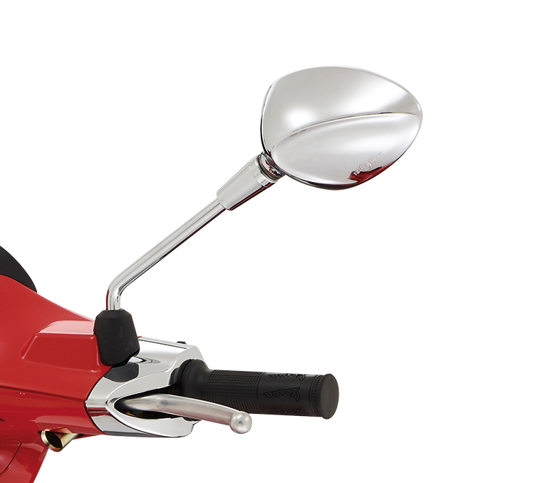 Mirror left chrome for Vespa Sprint 50-150cc 2T/4T