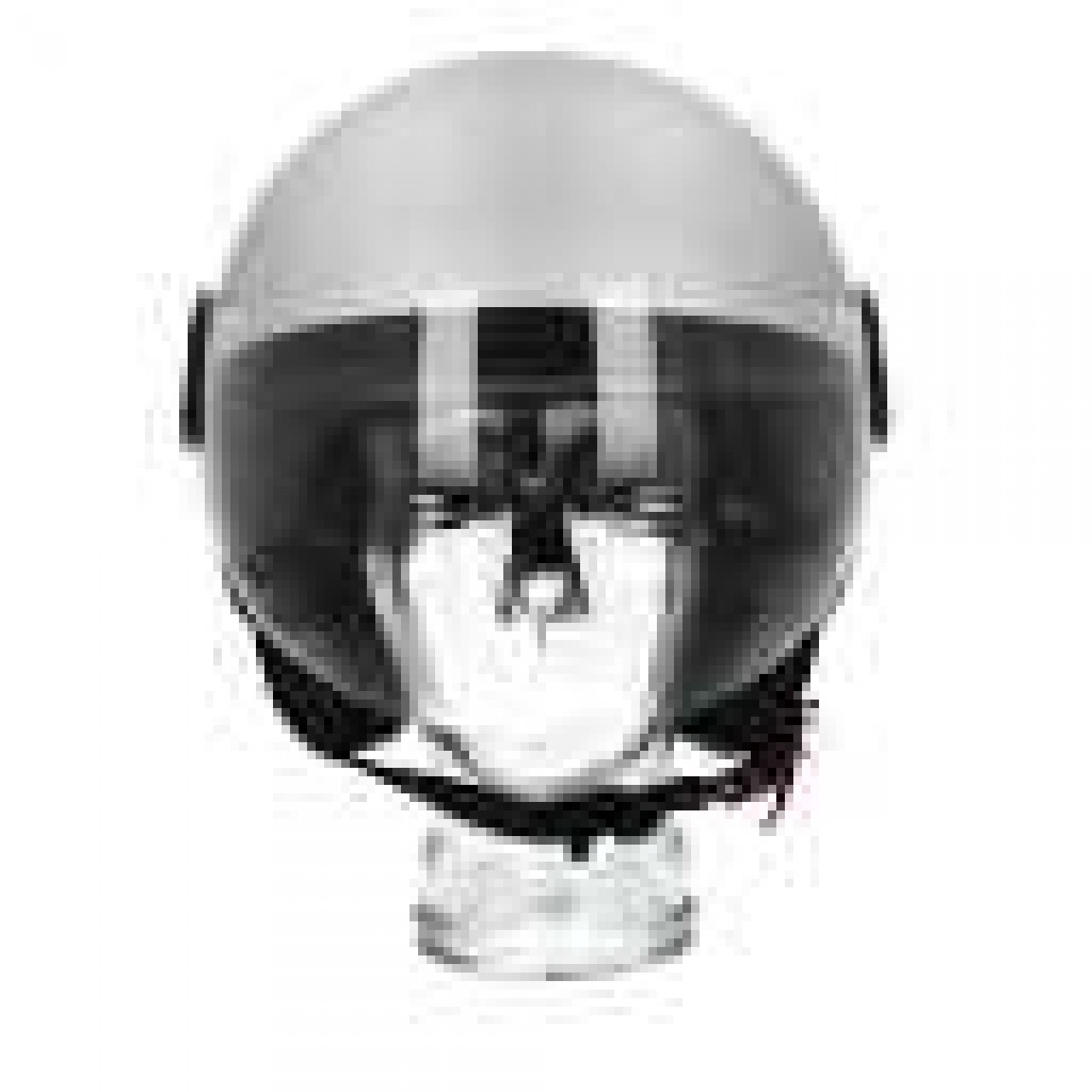 Piaggio jet helmet AWA Basejet gray matte