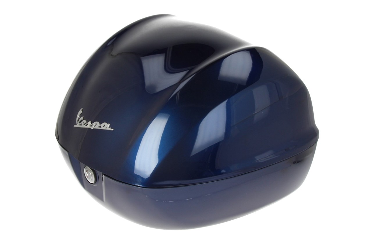 Genuine Vespa 32L Top Case, Dark Blue, 289/A, without backrest