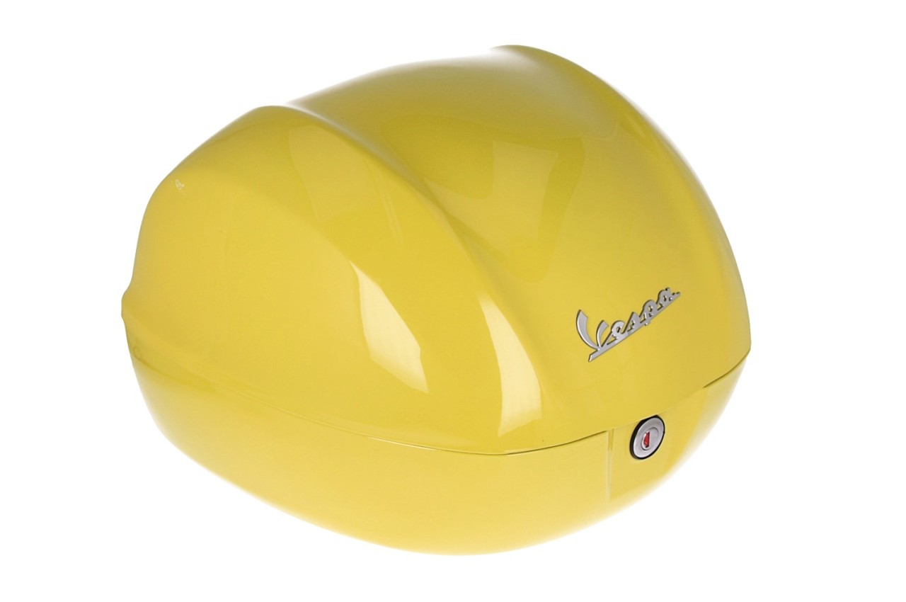 Vespa Top Case 32L, Glossy Yellow L08, Without Backrest