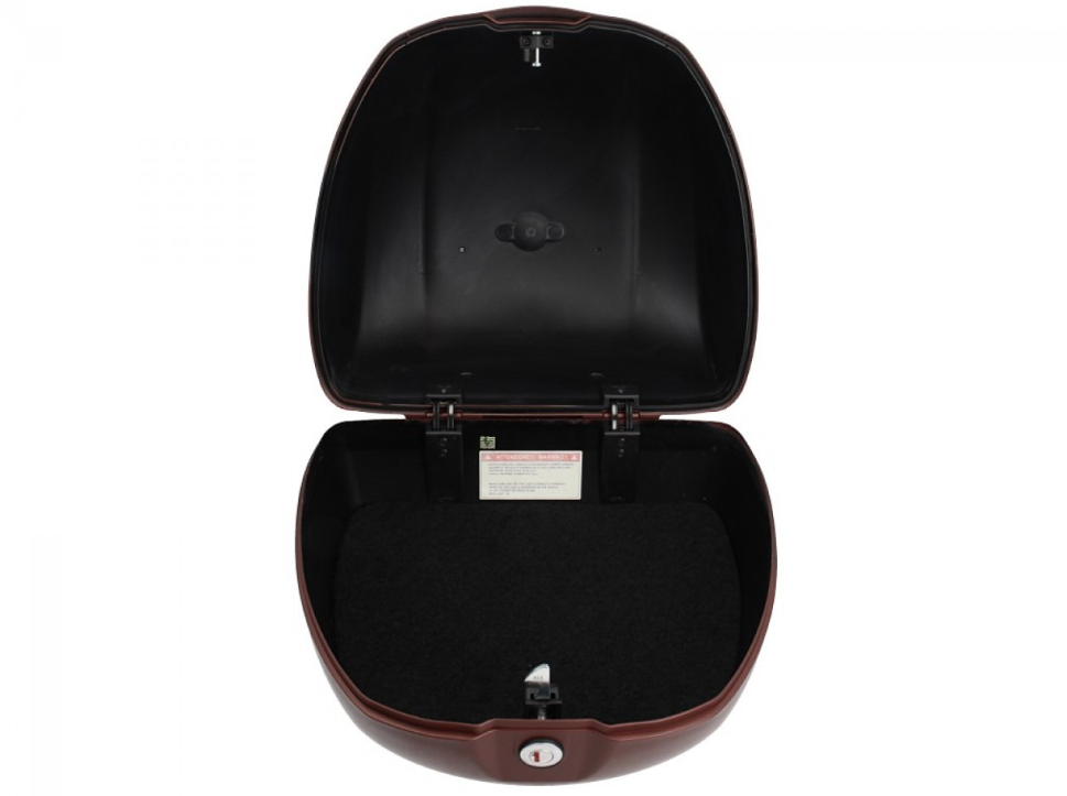 Original topcase 32 l. for Vespa 50° Primavera brown matt 139/A